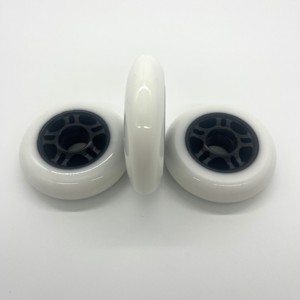 Roues de patins à roulettes en polyuréthane de haute qualité, durables, fabriquées en usine, OEM, 85a Abec-7, roues de patins à roulettes de course, 80 mm, 84 mm - Product Image 4