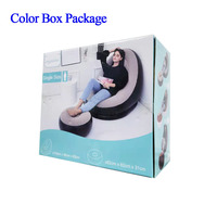 Vente en gros directe d'usine, canapé-lit gonflable pliable portable de plage, chaise longue, fauteuil inclinable, ensemble de canapé-lit gonflable