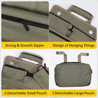 Sac à outils professionnel pour électricien, sac en tissu Oxford portable, kit de matériel pour la maison, le travail automobile, OEM personnalisable, échantillon gratuit