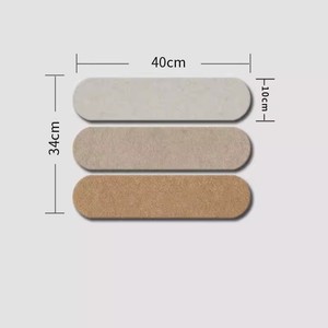 Panel de pared decorativo de fieltro a rayas, hecho a mano, poligonal, para difusión de sonido, almacenamiento de fotos, notas y joyas, para decoración del hogar. - Product Image 4
