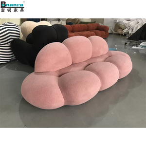 2026 डिजाइन आधुनिक स्टेनलेस स्टील फ्रेम भाग्यशाली कार्यालय फर्नीचर सस्ते प्रेम सीटर निदेशक सोफा - Product Image 3