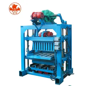 manual small concrete cement simple block brick making machine for small scale home industries