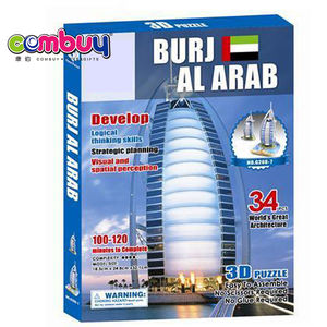 All'ingrosso giocattolo educativo per bambini 3D <span class=keywords><strong>Puzzle</strong></span> edifici famosi artigianato di carta per <span class=keywords><strong>5</strong></span> a 7 anni fan dei cartoni animati - Product Image 6