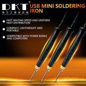 Soldador Eléctrico Portátil USB de 5V 8W con Calentamiento Rápido y Apagado Automático para Reparaciones en Campo y Manualidades DIY - Product Image 3
