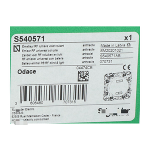 Emisor Universal Eléctrico S540571 Nuevo NFP - Product Image 2