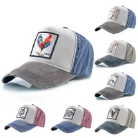 2020 القطن المطرزة البيسبول قبعات الرجال النساء Snapback قبعة بتصميم هيب هوب الصيف تنفس الحيوانات مزرعة قبعات سائق الشاحنة مخصص شعار