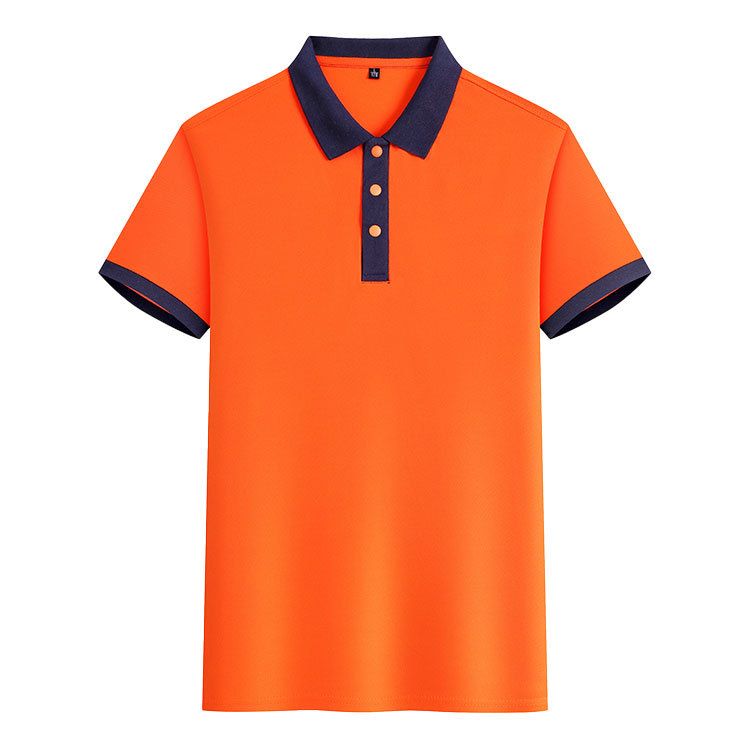 Orange and Navy Blue