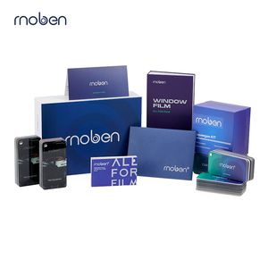 Moben ฟิล์มป้องกันสีทารถสำหรับทั้งแห้งและเปียกขนาด1.52*3ม./ม้วน350สีน้ำเงิน + สี TPU PPF ป้องกันรอยขีดข่วนและติดเอง - Product Image 5