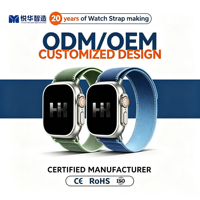 Bracelet de montre sport en nylon doux et confortable pour Apple Watch Series 11 10 Ultra 3, 49 mm 46 mm 45 mm, bracelet de remplacement en nylon