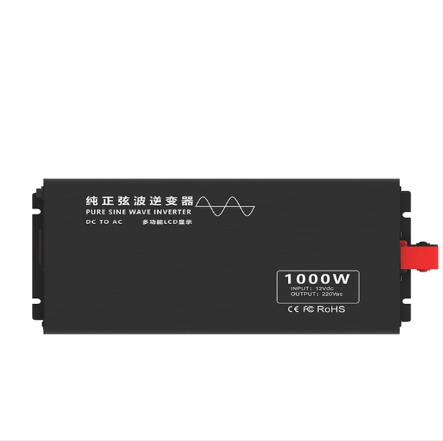 1000w Pure Sine Inverter 12v Converter Power Inverter Power Inverter Correction with Solar Panel