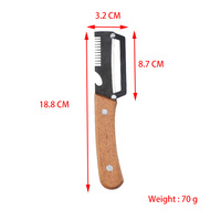Nieuwe aanwinst: roestvrijstalen multifunctionele tool met houten handvat, bieropener, uienhakselaar, fruit- en groenteschiller voor koken