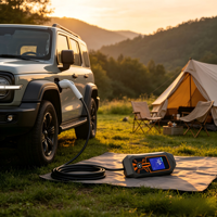 Chargeur EV portable de haute qualité 3,5 kW Type 2 à courant réglable, station de charge pour véhicule électrique portable