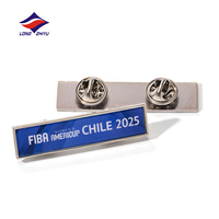 Broches en métal personnalisées Longzhiyu, prix usine, avec logo sur mesure, badges de revers en émail souple personnalisés avec carte de support – 20 ans d'expérience