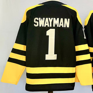 Camisetas de Hockey Cosidas para Hombre 18 Pavel Zacha 88 David Pastrnak 63 Brad Marchand 1 Jeremy Swayman 73 <span class=keywords><strong>Charlie</strong></span> McAvoy - Product Image 3