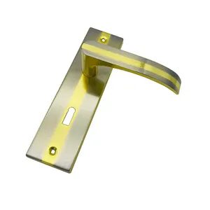 Keyhole aluminium handle Residential Mortise Door Lock set with keys