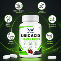 Capsules de soutien à l'acide urique à base de plantes, extrait de Chanca Piedra, 90 unités, bien-être des reins et des articulations, approvisionnement en vrac