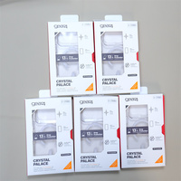 Coque de téléphone magnétique transparente 2-en-1 en TPU/PC anti-jaunissement de haute qualité pour iPhone 17 Pro Max/16/15/14/13/12/11