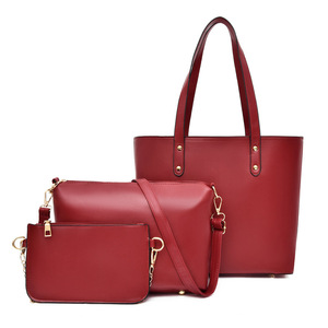 Women's Pu Multi Piece Elegant Casual Commute Women Handbag 3 in 1 Women Tote <b>Bag</b> Set Ladies Shoulder Crossbody <b>Clutch</b> Purse Kit - Product Image 4