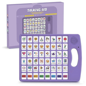 Tablette d'activités sans écran AAC pour la communication non verbale des personnes autistes, outil de thérapie du langage, jouet éducatif pour la rééducation post-AVC - Product Image 3