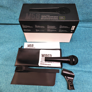 Premium for SM58 BLK Anniversary Mic Legendary Wired Dynamic Microphone for <b>Live</b> Stage Recording - Product Image 2