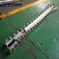 Tête de pulvérisation Banana Header pour machine de moulage CCM, tuyau de refroidissement incurvé à brumisation d'air en acier inoxydable 304 pour zone de refroidissement secondaire