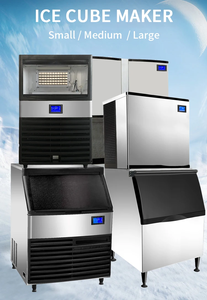 Restaurant Grade Commercial <b>Ice</b> <b>Maker</b> <b>Machine</b> Engine Motor Core Large <b>Cube</b> <b>Maker</b> (15kg/20kg) for Hotel Buffet Catering - Product Image 2