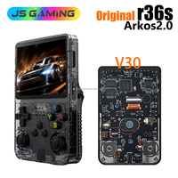 Console de Jeu Portable 2026 R36s Arkos 2.0 J36 Max Plus Ultra Pro avec Joysticks pour PSP, PS, PS1 Rétro et RS 3