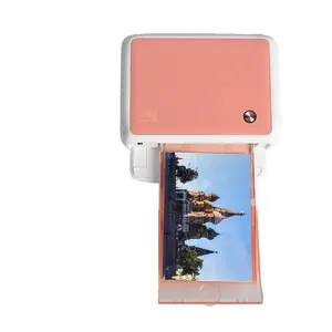 Impresora de fotografía a color Portátil 300dpi AR Impresión WiFi Laminación automática MIni Impresora DE FOTOS móvil imprimante