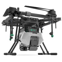 Drone agricole intelligent de pulvérisation 10,5 L avec gestion d'équipe PLC, planification de tâches, génération de rapports d'exploitation et construction