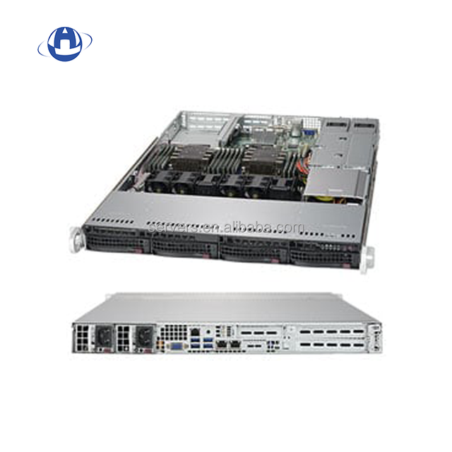 Used Supermicro SuperServer SYS-6019P-WTR Cloud Computing 12 DIMM Slots 1u Storage Server