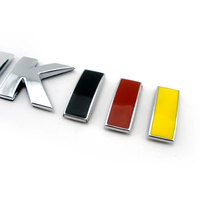 Faites votre propre emblème de voiture personnalisé écologique étanche ABS plastique Chrome emblèmes de voiture Auto Badge autocollant pour carrosserie