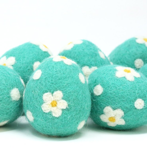 Uova di Pasqua di Lusso in Feltro e Giocattoli per Gatti |   Giocattoli da Masticare Ecologici e Durevoli |   Uova in Feltro Decorazioni Pasquali e Ghirlande in Feltro Lavorato con Ago - Product Image 3