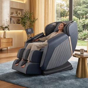 Silla de Masaje Eléctrica de Gravedad Cero OYEAL de Lujo, Silla de Masaje Plegable con Aplicación Corporal 8D y Voz AI para Relajación - Product Image 1