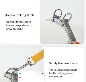 Vật Nuôi Mèo Con Chó Khai Thác Dây Xích Thiết Lập Vải To Kèn Ngực Vành Đai Mèo Khai Thác Chó Vest Cho Vừa Nhỏ Con Chó Con <span class=keywords><strong>Chihuahua</strong></span> Pháp Bulldog Giống - Product Image 3