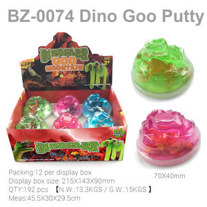 <span class=keywords><strong>Plastilina</strong></span> <span class=keywords><strong>de</strong></span> colores para niños, arcilla polimérica transparente con diseño <span class=keywords><strong>de</strong></span> dinosaurio para modelar, juguete <span class=keywords><strong>de</strong></span> Aprendizaje Creativo - Product Image 2