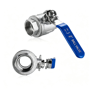 Robinet à levier en acier inoxydable SS316, 1 pièce, filetage femelle NPT BSP, pour coupure de conduite d'eau, pleine ouverture, résistant à la corrosion - Product Image 5