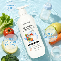 Nettoyant liquide pour biberons de marque privée, qualité alimentaire, naturel, élimine les taches, sûr pour les enfants, produits de nettoyage pour biberons de lait, OEM