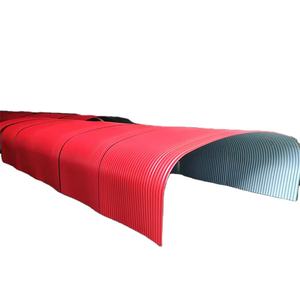 حالة جديدة لون معدني-حزام مانع للغبار من الفحم غطاء واقي للناقل الحجري - Product Image 2