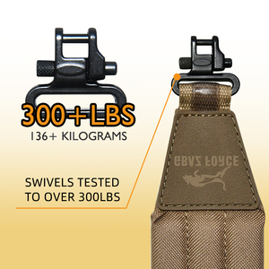 गैफ बहु-उद्देश्य बन्दूक sling padmable 14-42in एपे फोम पॉलिएस्टर वेबबिंग कोयोटे ब्राउन/कैमियो आउटडोर - Product Image 2