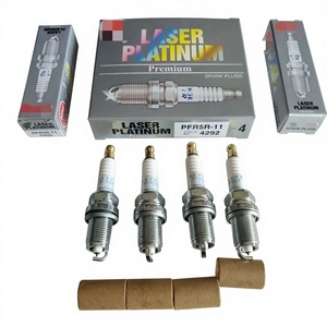 Bougie d'allumage NGK Laser Platinum 4292 PFR5R-11, double platine, pour <span class=keywords><strong>Mercedes</strong></span>-Benz M112 M113 C240 E500 CLK55 <span class=keywords><strong>AMG</strong></span> - Product Image 6