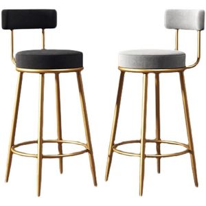 Chaises en tissu, tabourets <span class=keywords><strong>de</strong></span> <span class=keywords><strong>bar</strong></span> en cuir PU à vendre, pieds dorés, chaises <span class=keywords><strong>de</strong></span> <span class=keywords><strong>bar</strong></span> pour salon <span class=keywords><strong>de</strong></span> thé, café, chaises hautes - Product Image 2