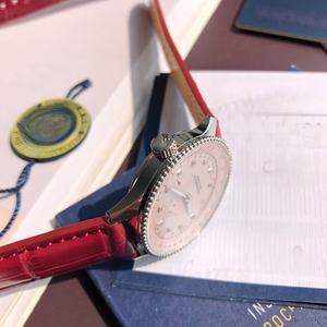 Reloj de Lujo para Hombre, de Acero Inoxidable de Alta Calidad, con Esfera de Nácar Rosa y Diamantes, Estilo Breitling - Product Image 4