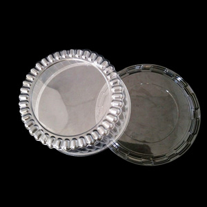 Tùy Chỉnh <span class=keywords><strong>12</strong></span> Inch Với Rõ Ràng Dome Nắp Đen Cơ Sở Dùng Một Lần Nhựa Vòng Bánh <span class=keywords><strong>Container</strong></span> - Product Image 3