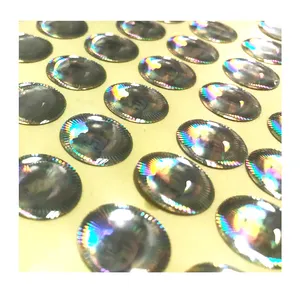 Lidun de oval de holograma etiqueta-etiqueta de holograma de impresión de etiqueta - Product Image 1