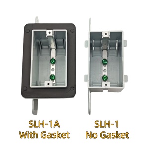 Canada cetl chứng nhận không thấm nước băng đảng duy nhất hộp nhựa Gasket hơi chặt chẽ màu xám Hộp thiết bị điện hộp nối dây - Product Image 1