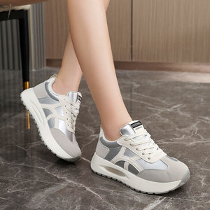 Q3602 Chaussures <span class=keywords><strong>de</strong></span> sport pour femmes en gros du fabricant, chaussures plates en caoutchouc pour femmes - Product Image 4