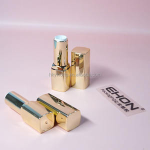 Commande en gros carré en plastique métallique sérigraphie Mini tube de rouge à lèvres luxe élégant couleur personnalisée - Product Image 2