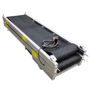 Factory Supply Automatic Rubber Flexible Conveyor For Conveying Corn Coal Powder And Cent