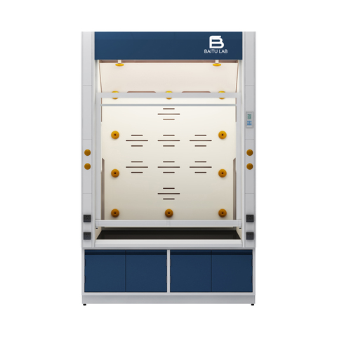 Laboratory Equipment Gas Extractor Ductless Fume Hood for Chemistry Lab Exhaust Fume Cupboard