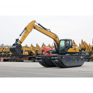 Excavadora Anfibia de Alta Eficiencia XE160SL de 16 Toneladas, Excavadora de Dragado, de Largo Alcance para Trabajos en Pantanos y Ríos - Product Image 2